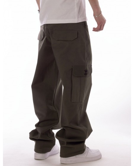BSAT Heavy Weight Baggy Combat Cargo Tarmac Grey *Stretch Waist™*