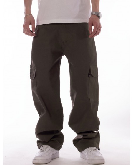 BSAT Heavy Weight Baggy Combat Cargo Tarmac Grey *Stretch Waist™*