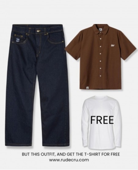 The BSAT overshirt and Indigo outfit