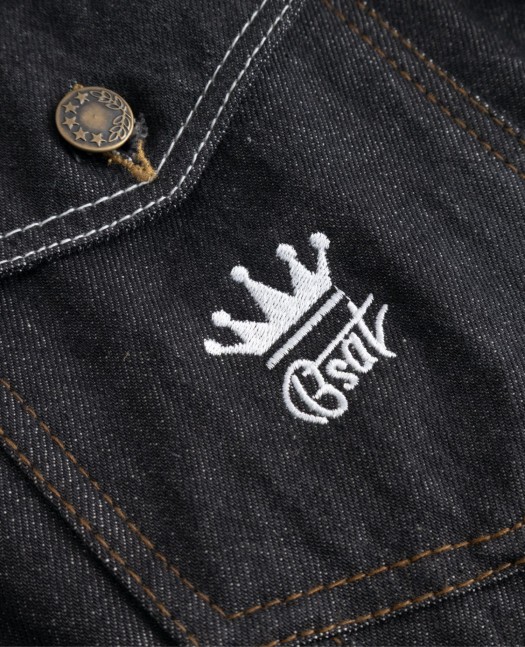 BSAT 4 Pocket Blazed Up Denim Jacket...