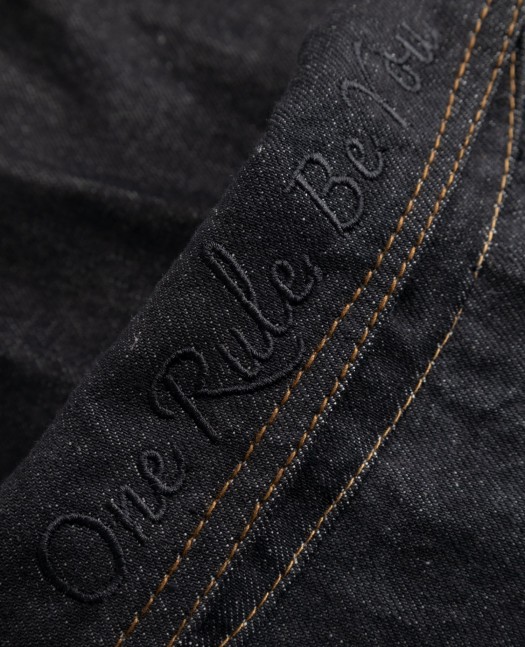 BSAT 4 Pocket Blazed Up Denim Jacket...