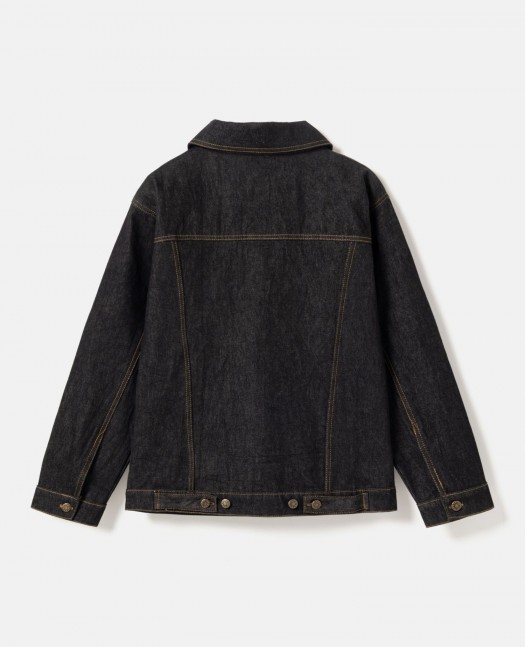 BSAT 4 Pocket Blazed Up Denim Jacket...