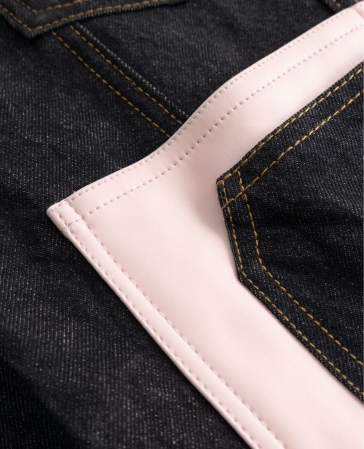 BSAT 4 Pocket Blazed Up Denim Jacket...