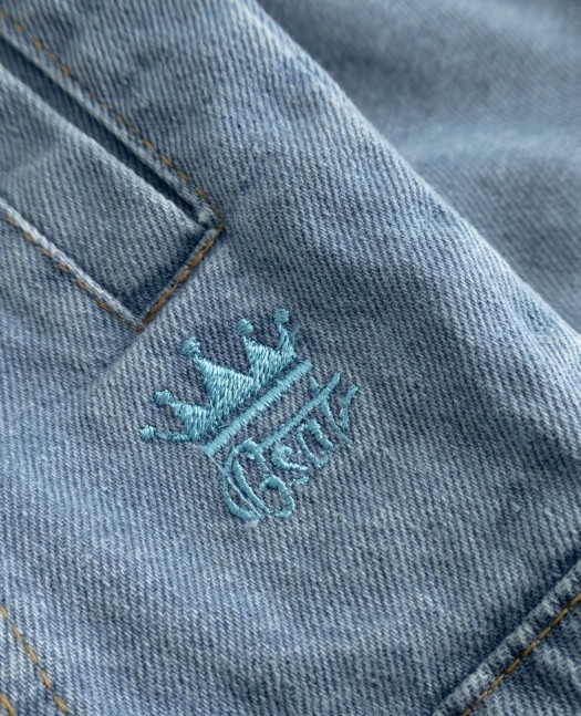 90S Denim Jacket Skyblue by BSAT