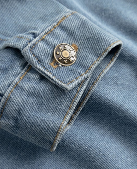 90S Denim Jacket Skyblue by BSAT