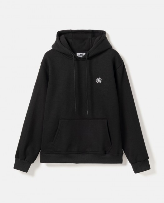 BSAT Embroidery Hoody Art Script White