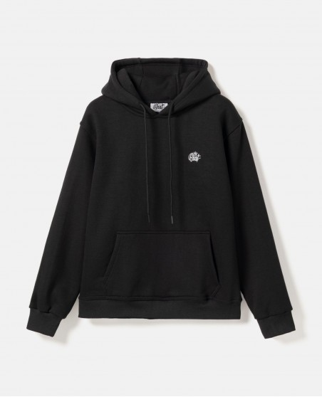 BSAT Embroidery Hoody Art Script White