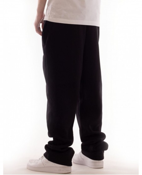 BSAT Stickman Baggy Sweatpants The Finger Black