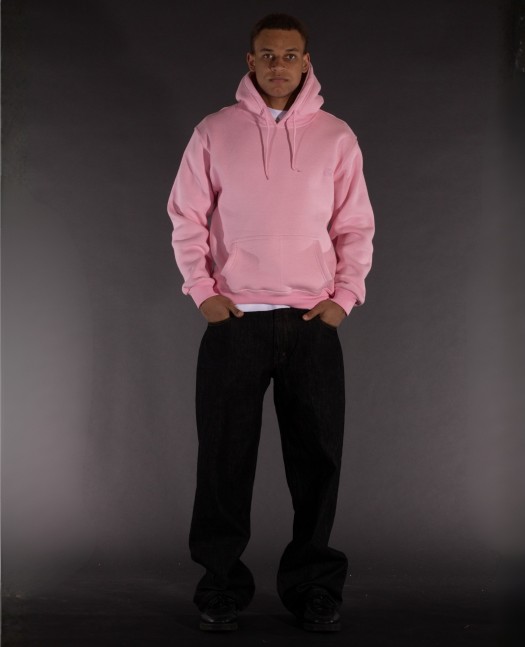 BSAT Crown Embroidery Hoodie Soft Pink