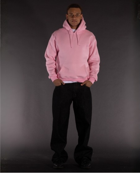 BSAT Crown Embroidery Hoodie Soft Pink