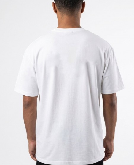 BSAT Stickman Logo T-Shirt White