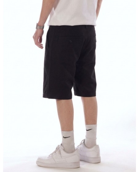 BSAT X-Loose Chino Shorts Jet Black
