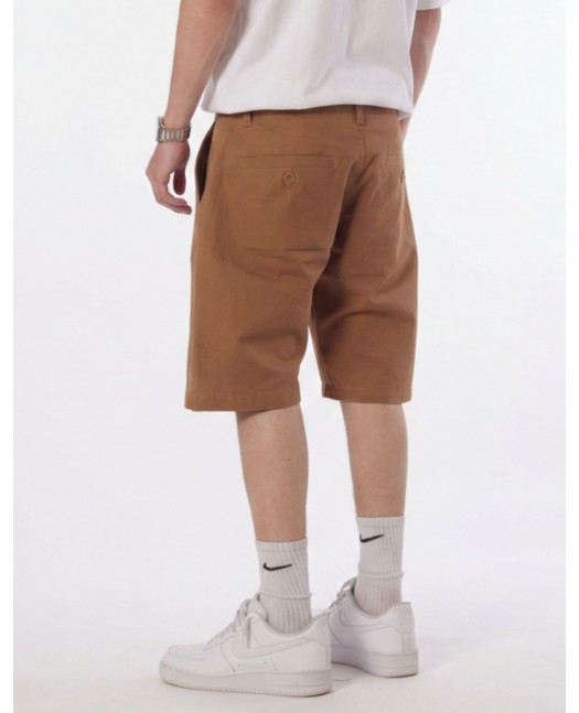 BSAT X-Loose Chino Shorts Dark Khaki...