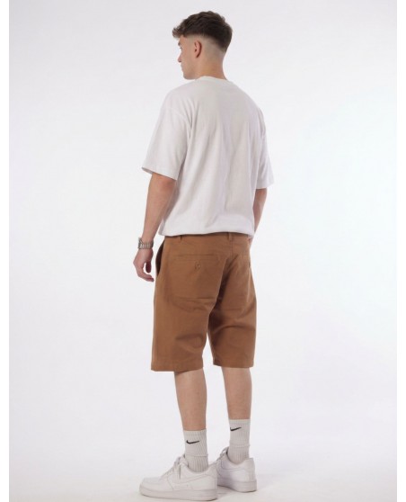 BSAT X-Loose Chino Shorts Dark Khaki Dune
