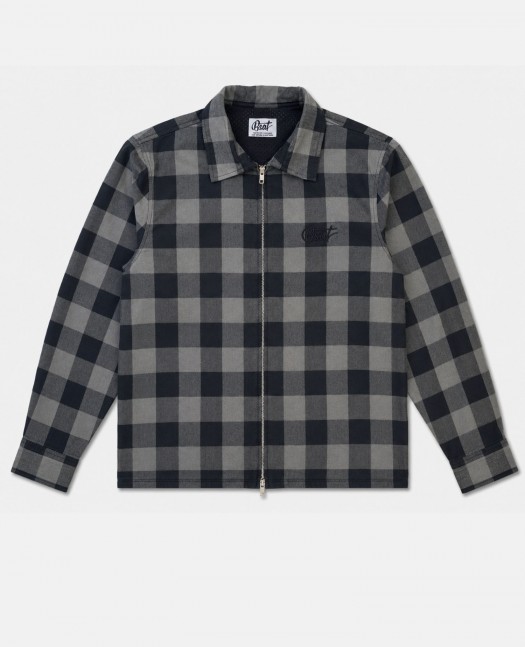 BSAT Midnight Dual Zip Overshirt
