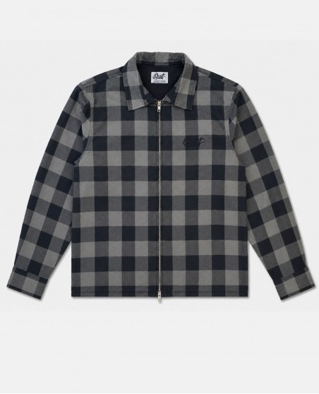 BSAT Midnight Dual Zip Overshirt