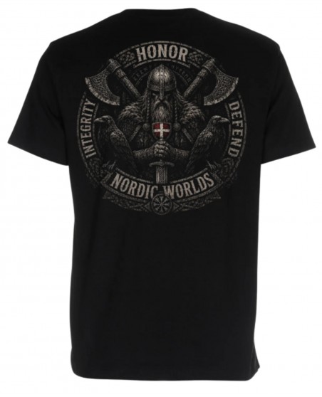 Nordic Worlds Honor & Integrity T-Shirt Black