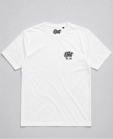 BSAT Graffiti Marker Double Print T-shirt White Limited Edition