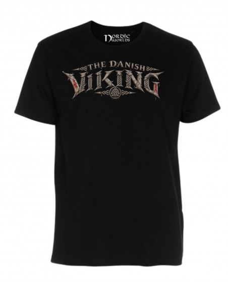 Nordic Worlds The Danish Viking T-Shirt Black