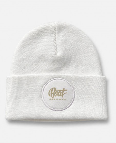 BSAT One Rule Be You Beanie White Limited Edition