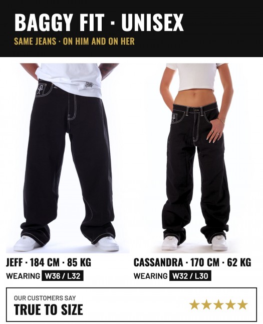 BSAT Stickman baggy Jeans The Fingers...