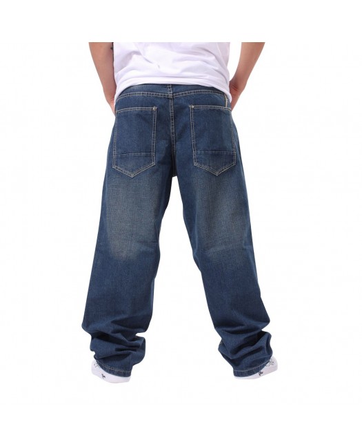 Front Street Plain Baggy Jeans