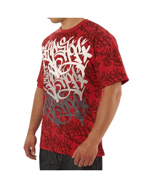Hip Hop Röd Street T-shirt, Townz...