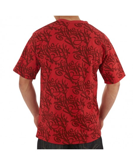 Hip Hop Röd Street T-shirt, Townz Clothing