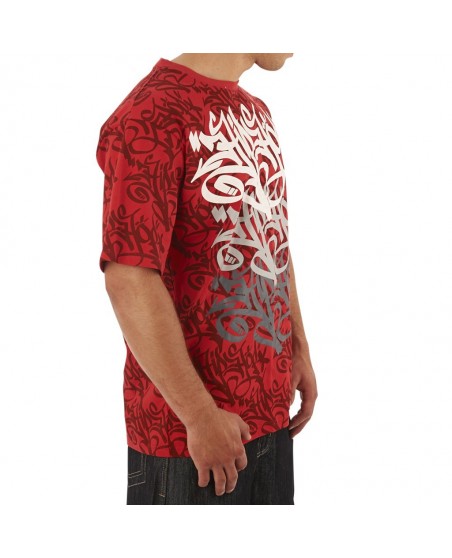 Hip Hop Röd Street T-shirt, Townz Clothing