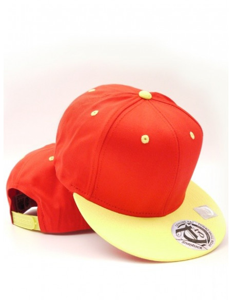 Townz Snapback Cap red/ yellow 