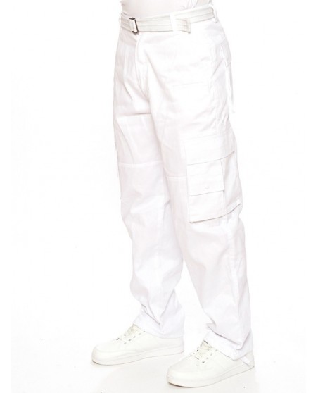 Access Premium Cargo Byxor White