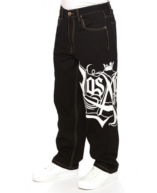 Townz Los Angeles II Black Baggy Jeans