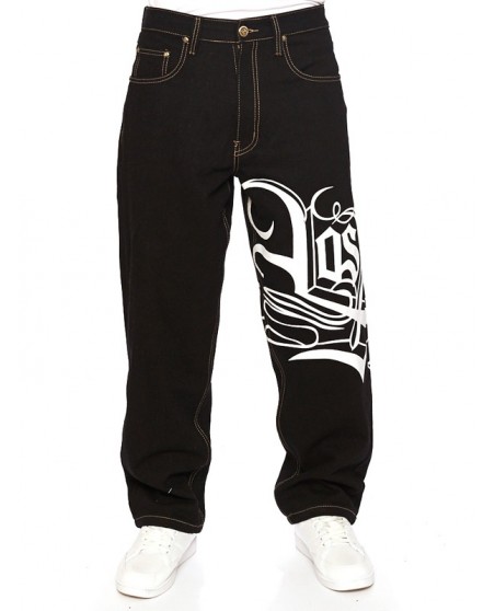 Townz Los Angeles II Black Baggy Jeans
