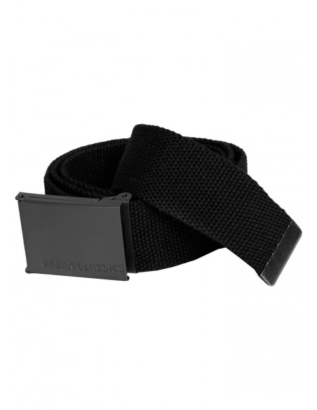 Urban Classics Canvas Belts black one size