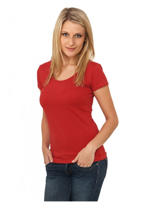 Urban Classics Ladies Basic Tee red