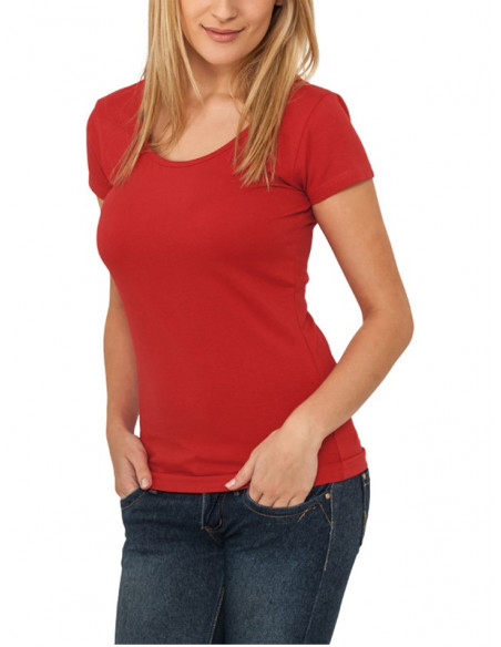 Urban Classics Ladies Basic Tee red