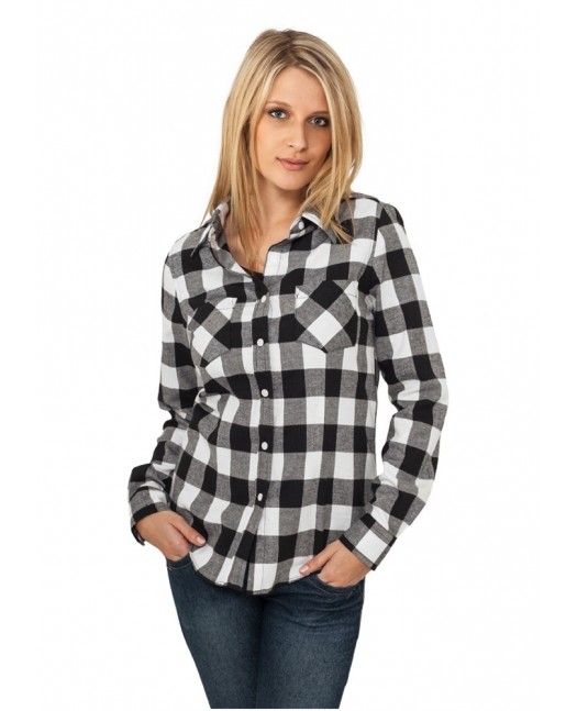 Urban Classics Ladies Checked Flanell...