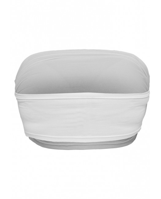 Urban Classics Ladies Bandeau Top white