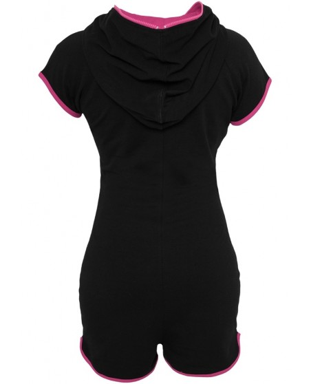 Urban Classics Ladies Hot Jumpsuit blk/fuc
