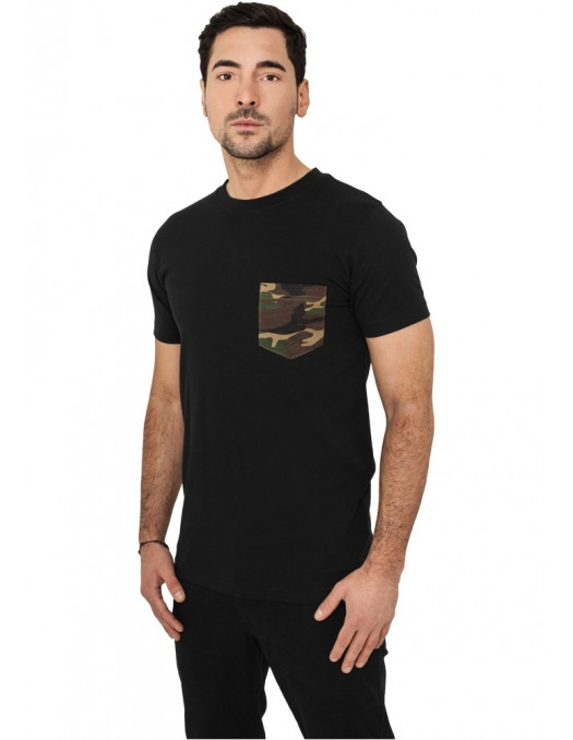 Urban Classics Camo Pocket Tee blk/camo