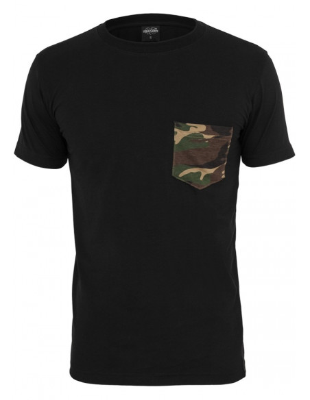 Urban Classics Camo Pocket Tee blk/camo
