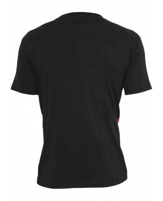 Urban Classics Zig Zag Tee blk/rasta