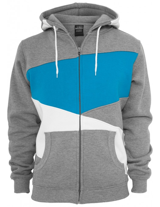Urban Classics Kids Zig Zag Zip Hoody...
