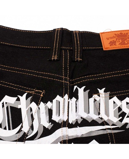 Townz Baggy Jeans Gangsta Svart