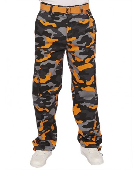 Access Loose Fit Premium Cargo Orange w belt