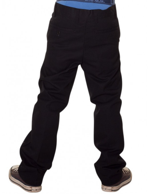 Kids Access Work Pants Chino Black