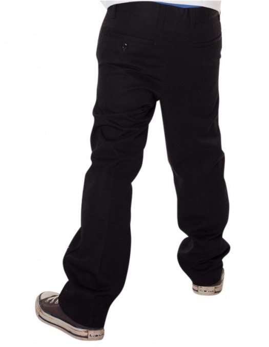 Kids Access Work Pants Chino Black