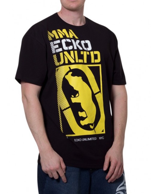 Ecko Unltd MMA T-shirt black yellow
