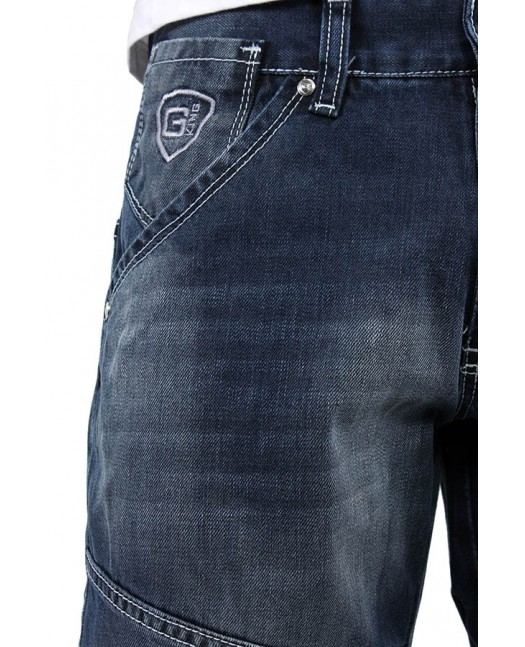 G-king Straight Fit star denim jeans
