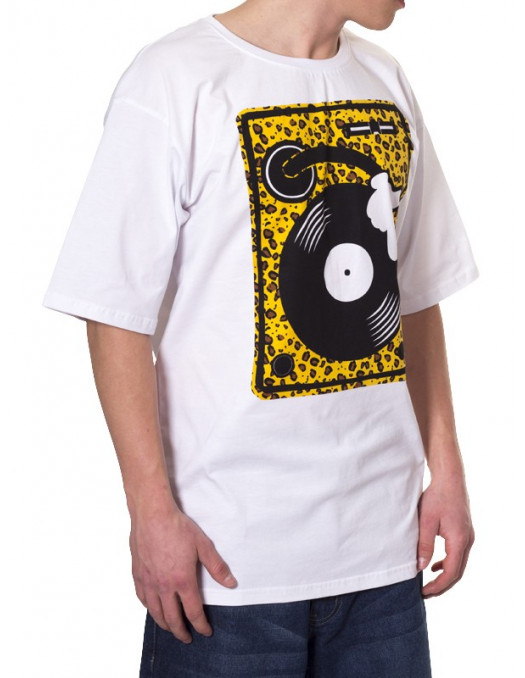 Townz Baggy T-shirt Turntable White